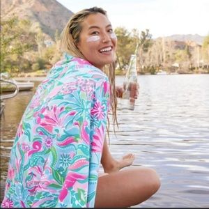 Lilly Pulitzer lounge towel 40” x 72”